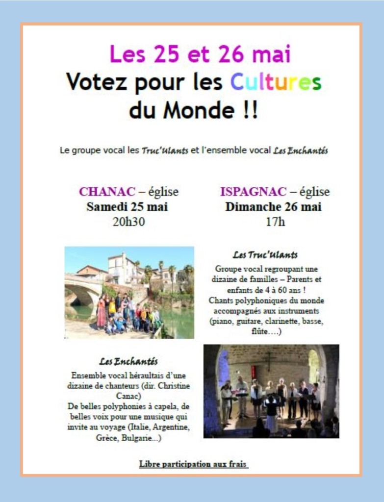 Le programme printanier des animations intercommunales