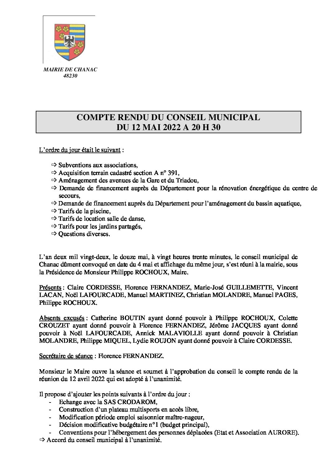 Marché de producteurs tous les vendredis à 17h à la gare de Chanac